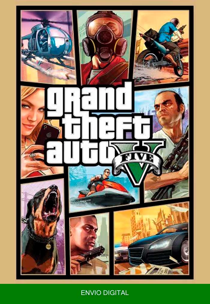 Jogo Grand Theft Auto Gta V - Xbox 360