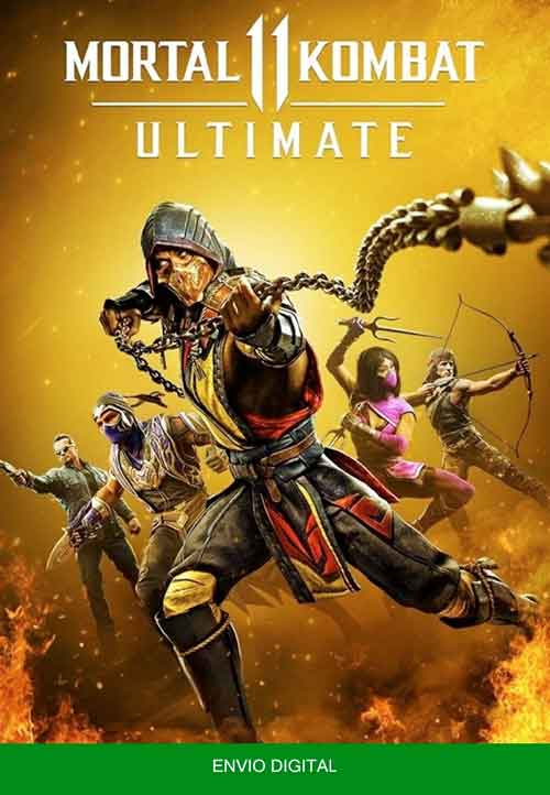 Mortal Kombat 11 Ultimate Xbox One E Series Sx Mídia Digital 4214